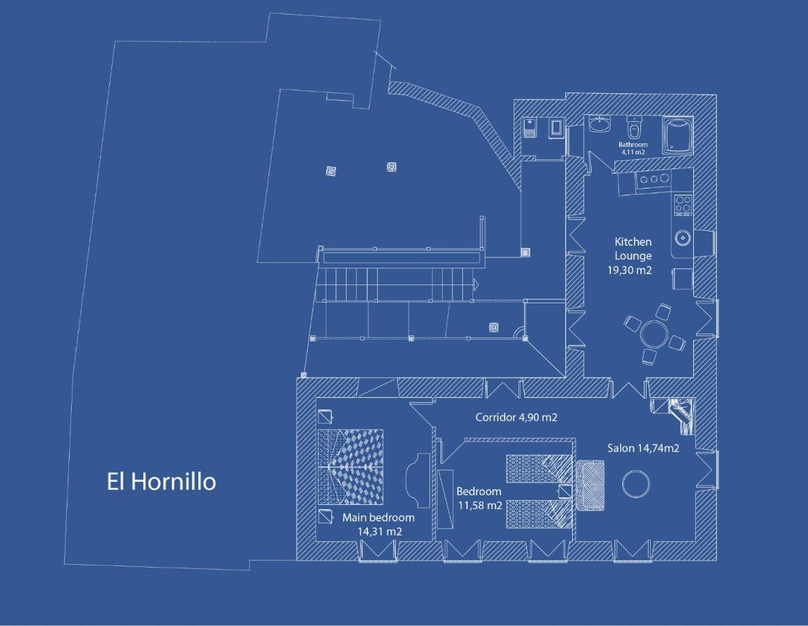 Casa Rural El Hornillo Вальеэрмосо Экстерьер фото